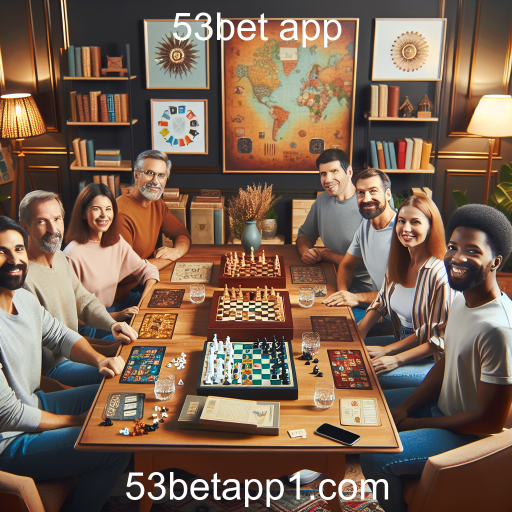 Descubra a Diversão dos Jogos de Mesa no 53bet App